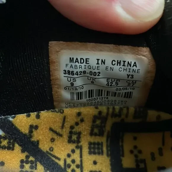 Rare New in Box Nike Kobe V 5 black white del sol 386429-002 mens 9 US 42.5 EUR - Picture 11 of 13